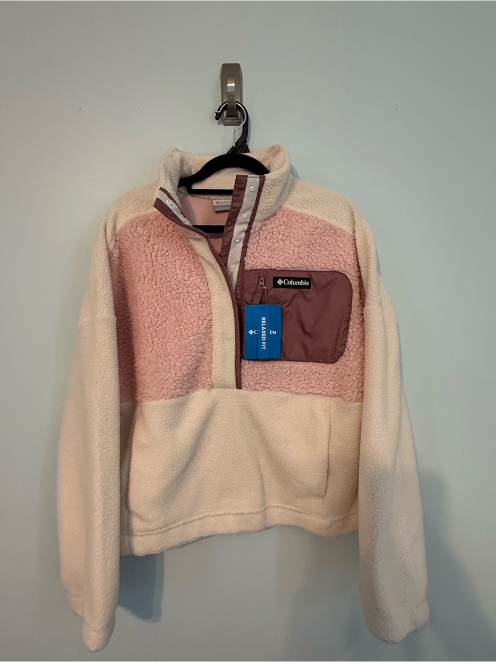 Columbia fleece pullover NWT